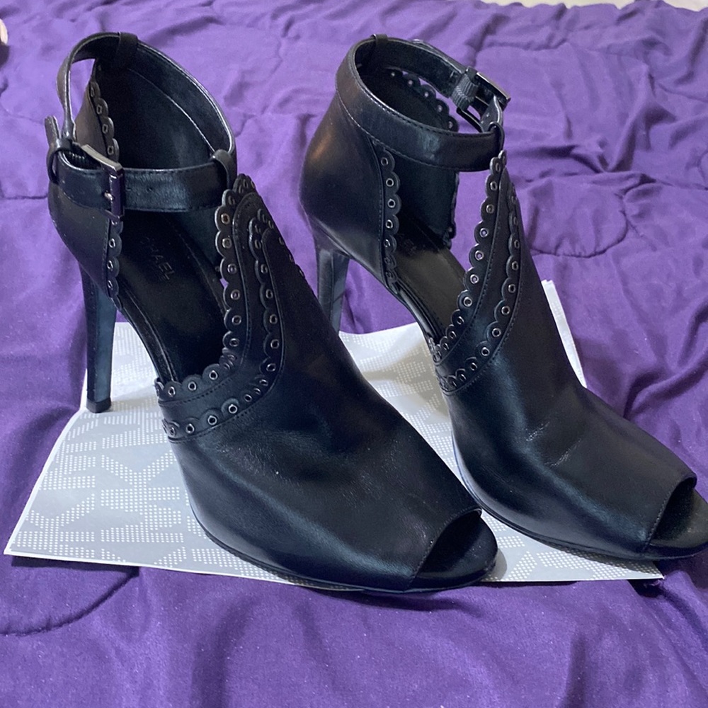 Michael Kors Peep Toe Booties